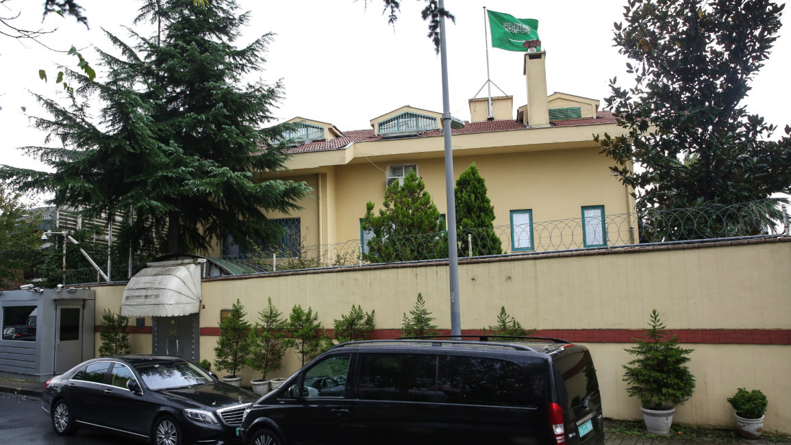 Saudi consulate -- Anadolu