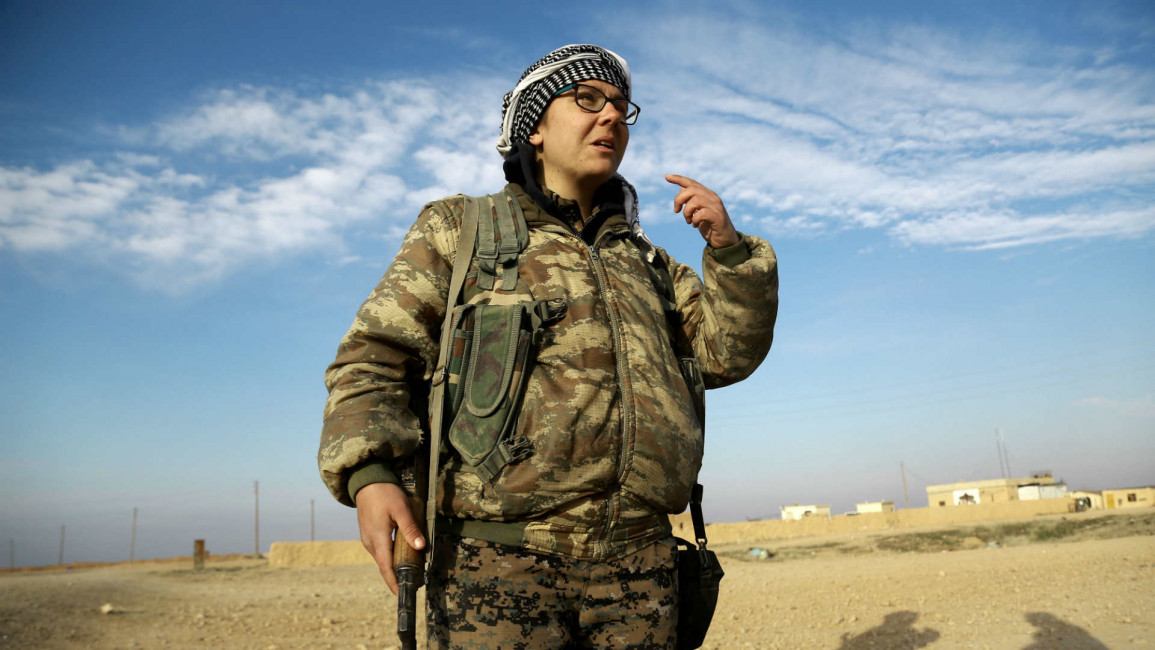 ypg foreign fighter - afp