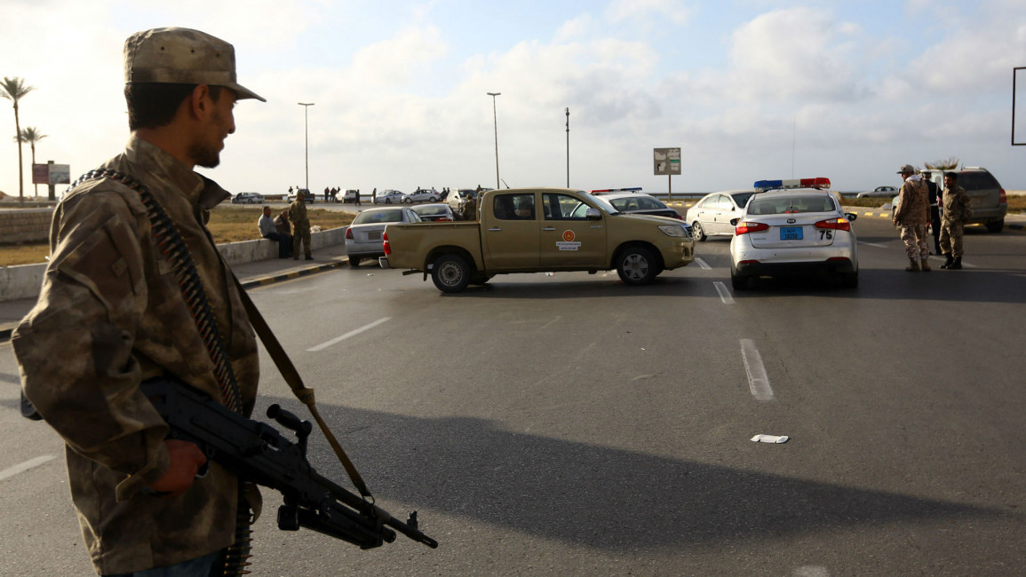 Libya checkpoint