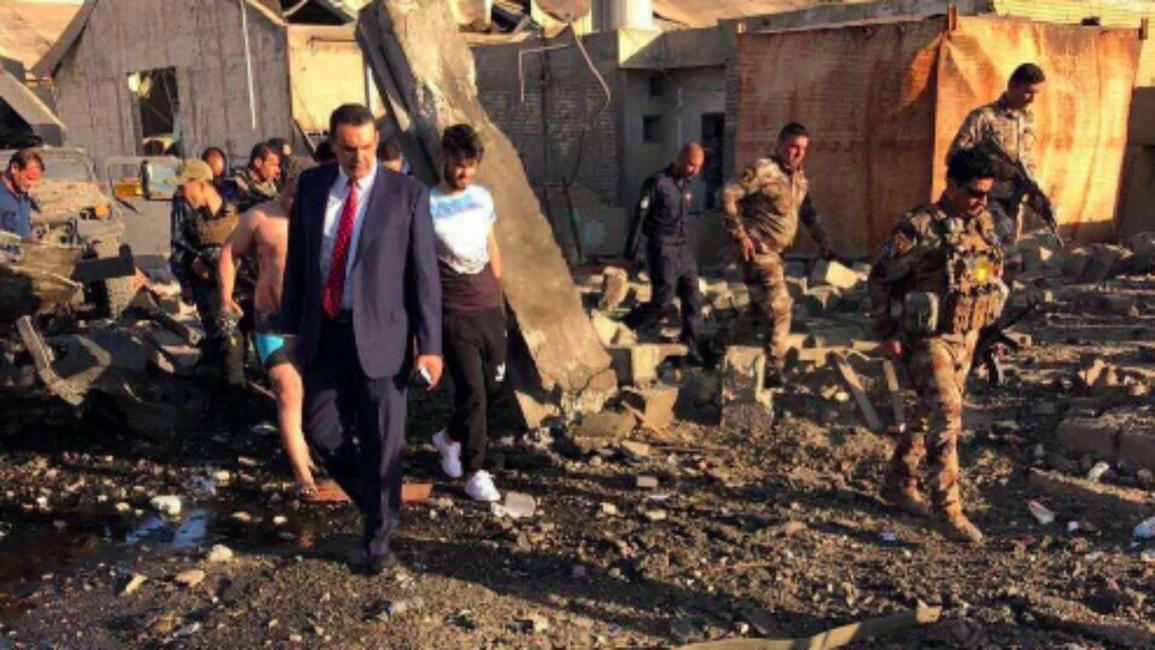 Kirkuk election blast - Twitter