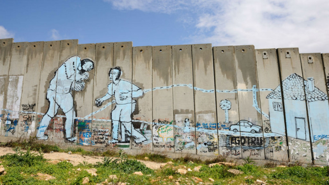West bank wall Bethlehem - Getty