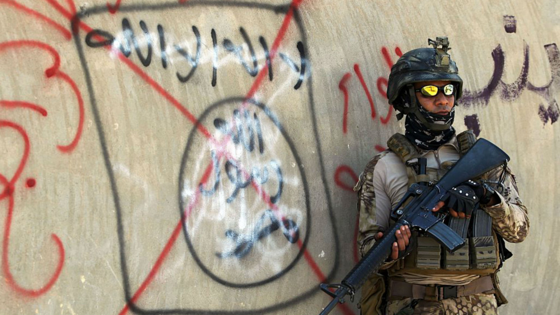 Iraq soldier [AFP