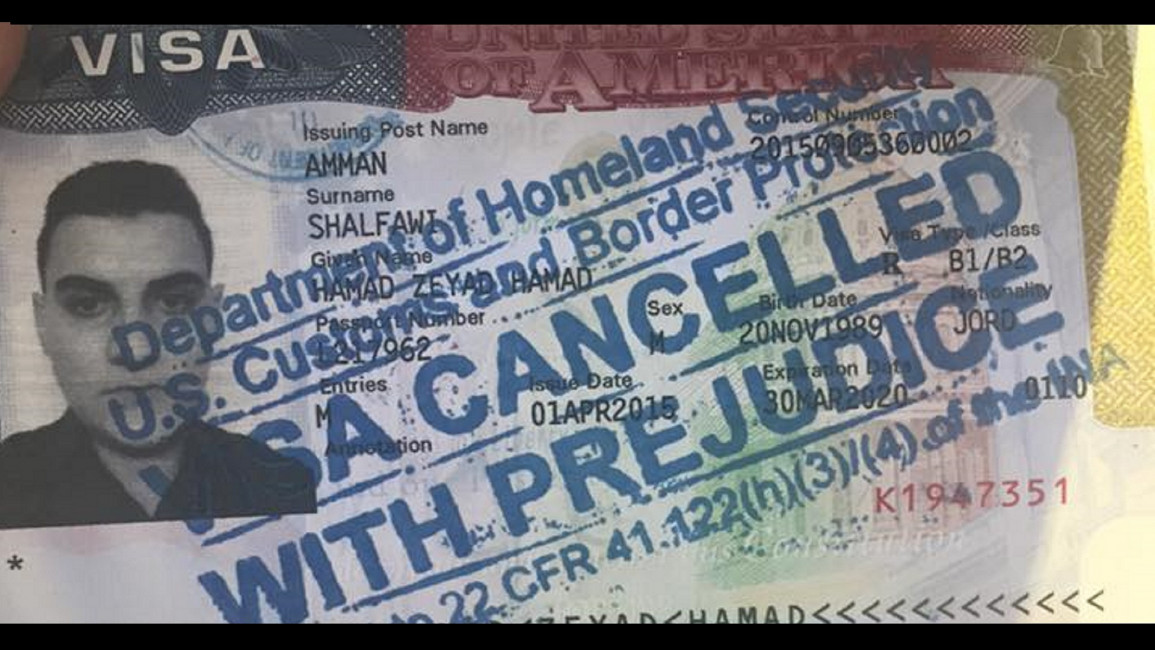 Jordanian Trump visa