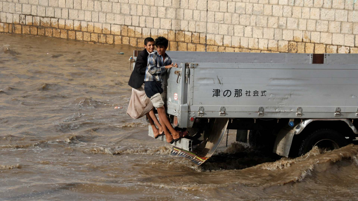 Yemen floods - Getty