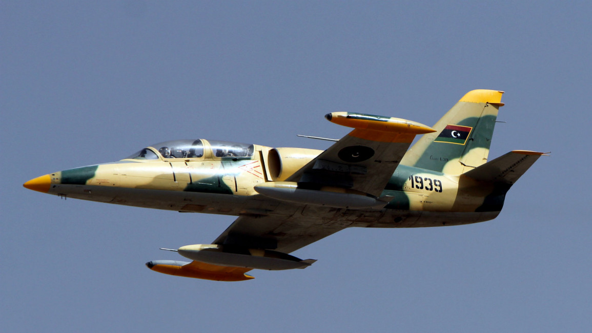 Libya fighter jet [AFP]