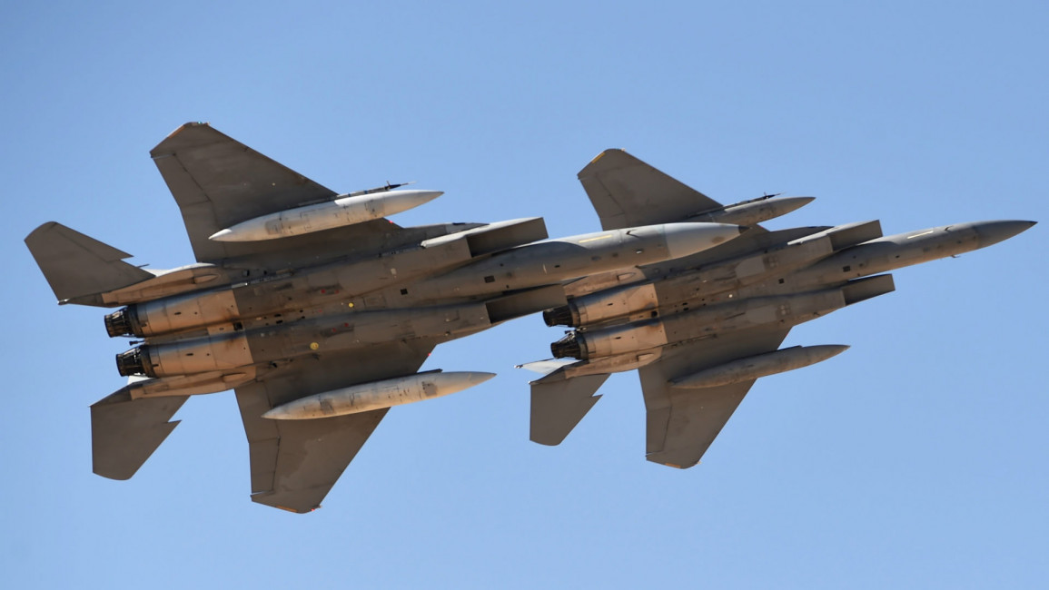 Saudi F-15 AFP