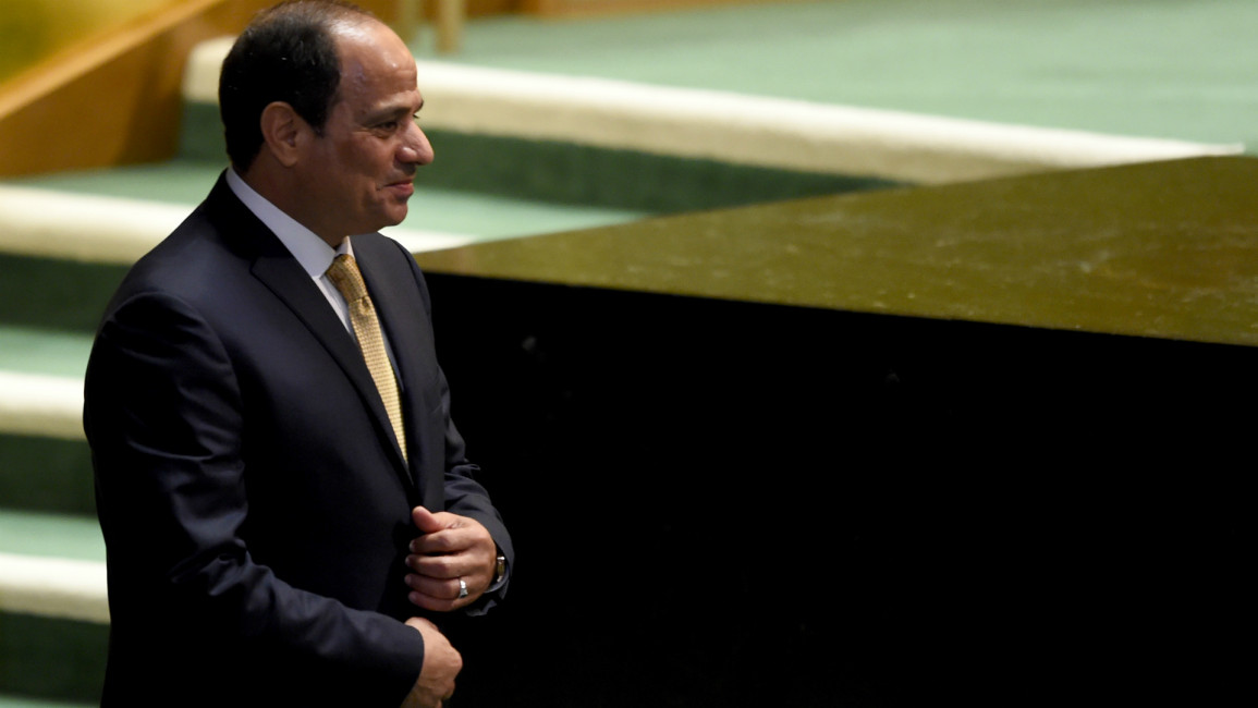 Abdel Fattah Al Sisi  -- AFP