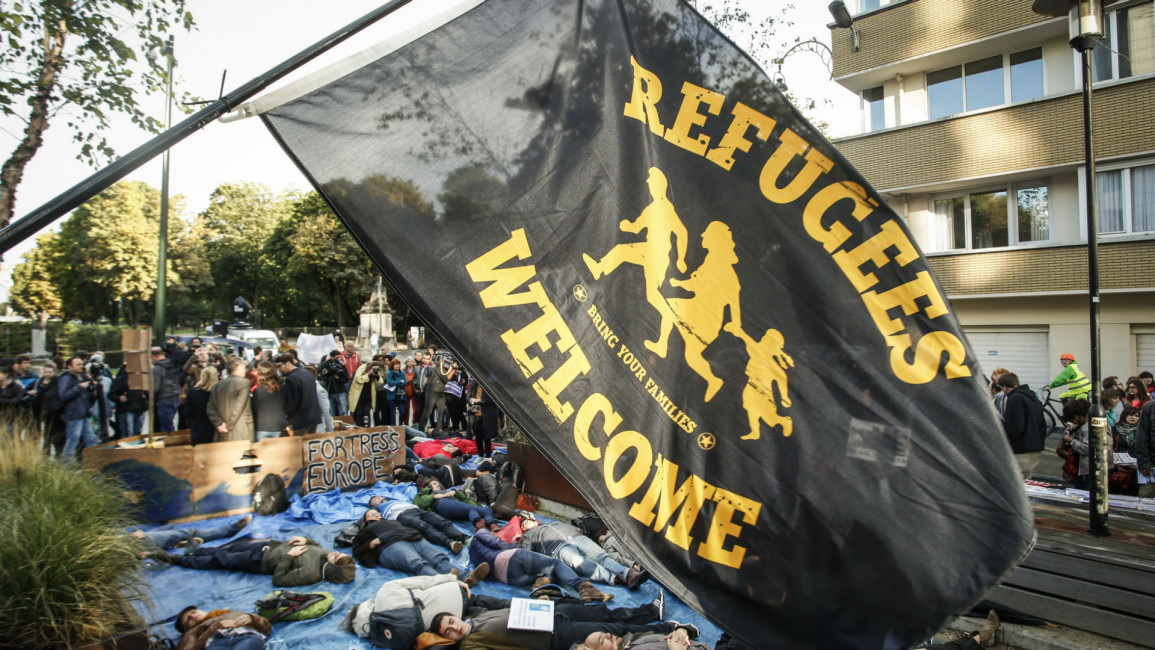 refugees welcome - Getty