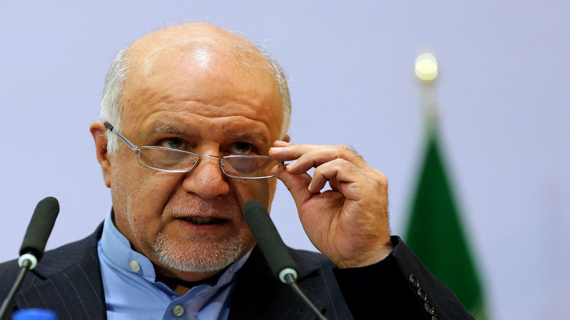 Iran oil minister AFP
