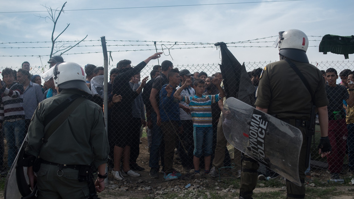 Greek refugee camp - Getty