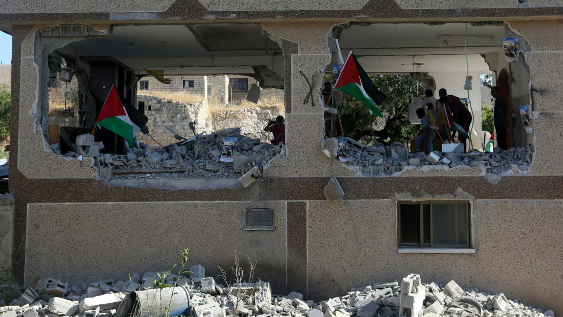 Israel house demolition AFP