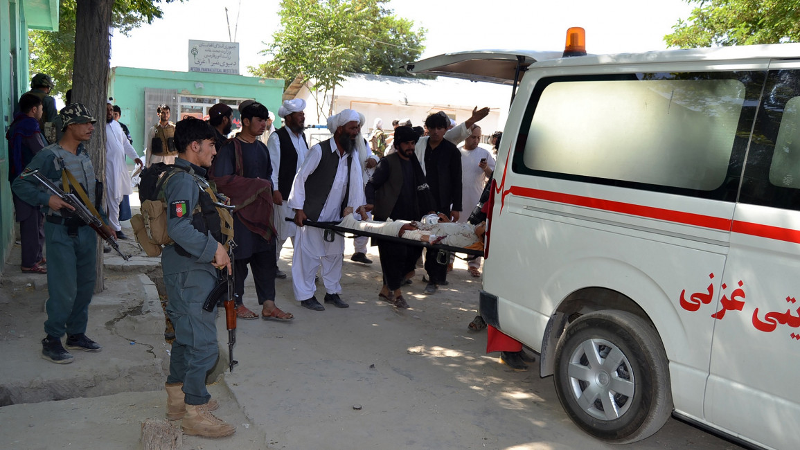 afghan taliban ghazni blast getty