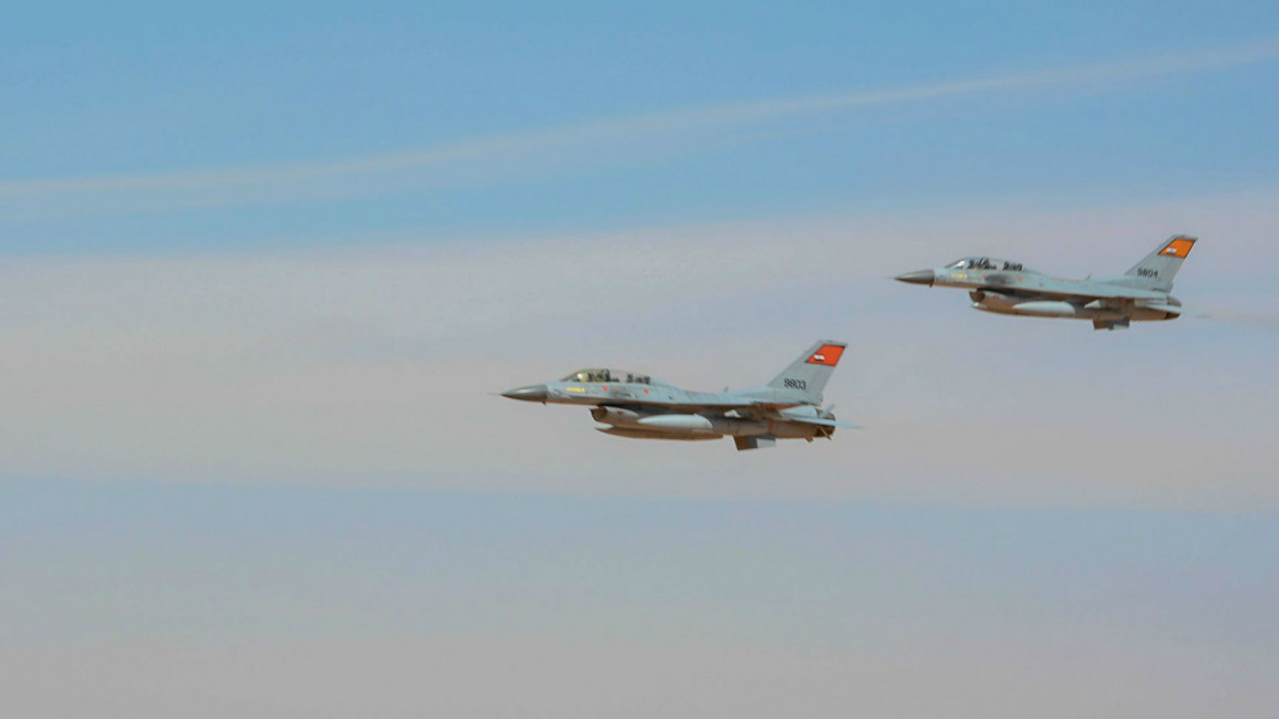Egypt military jets Getty
