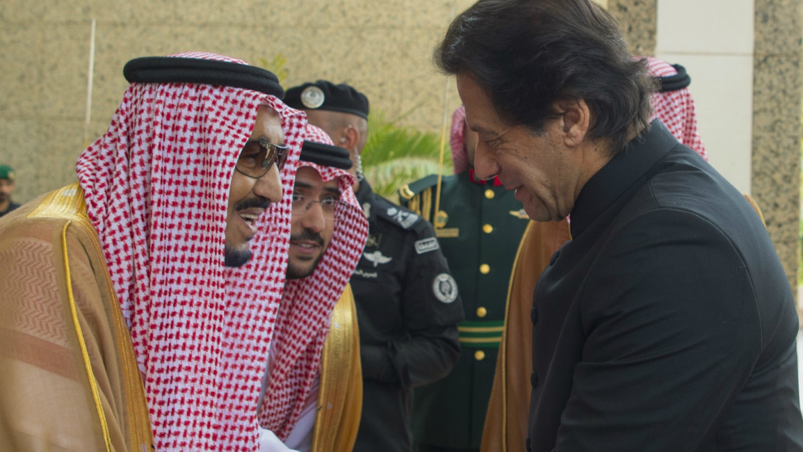 Imran Khan in Saudi Arabia