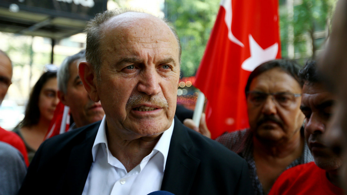 Istanbul Mayor Kadir Topbas ANADOLU