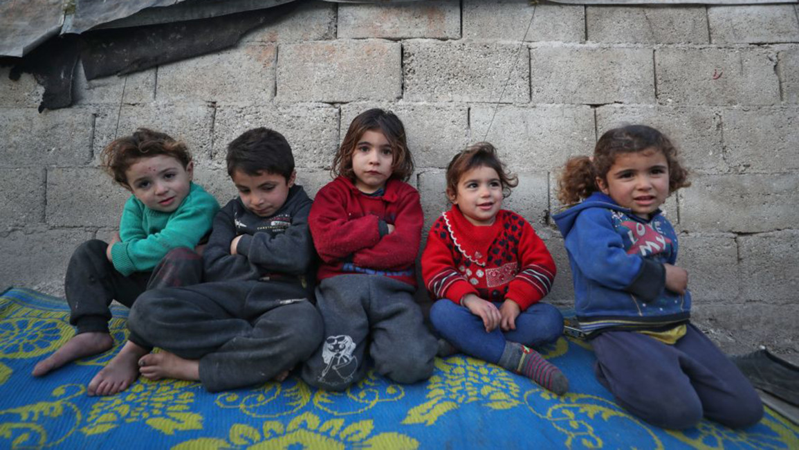 Syria children [Getty]