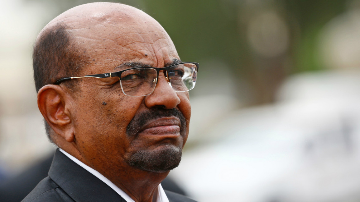 Omar al-Bashir saudan -- AFP