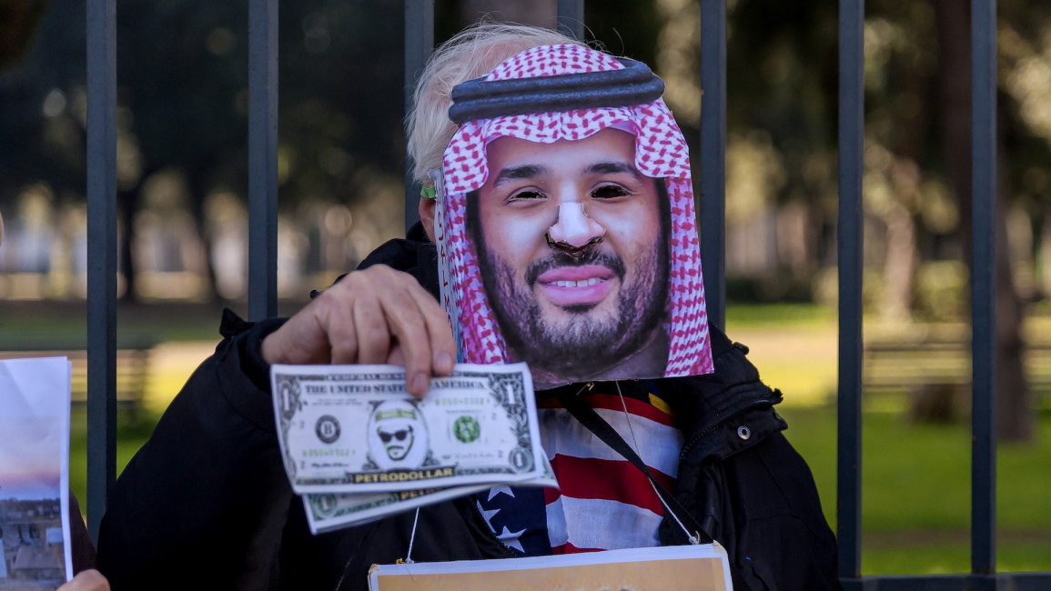 MBS PROTEST GETTY