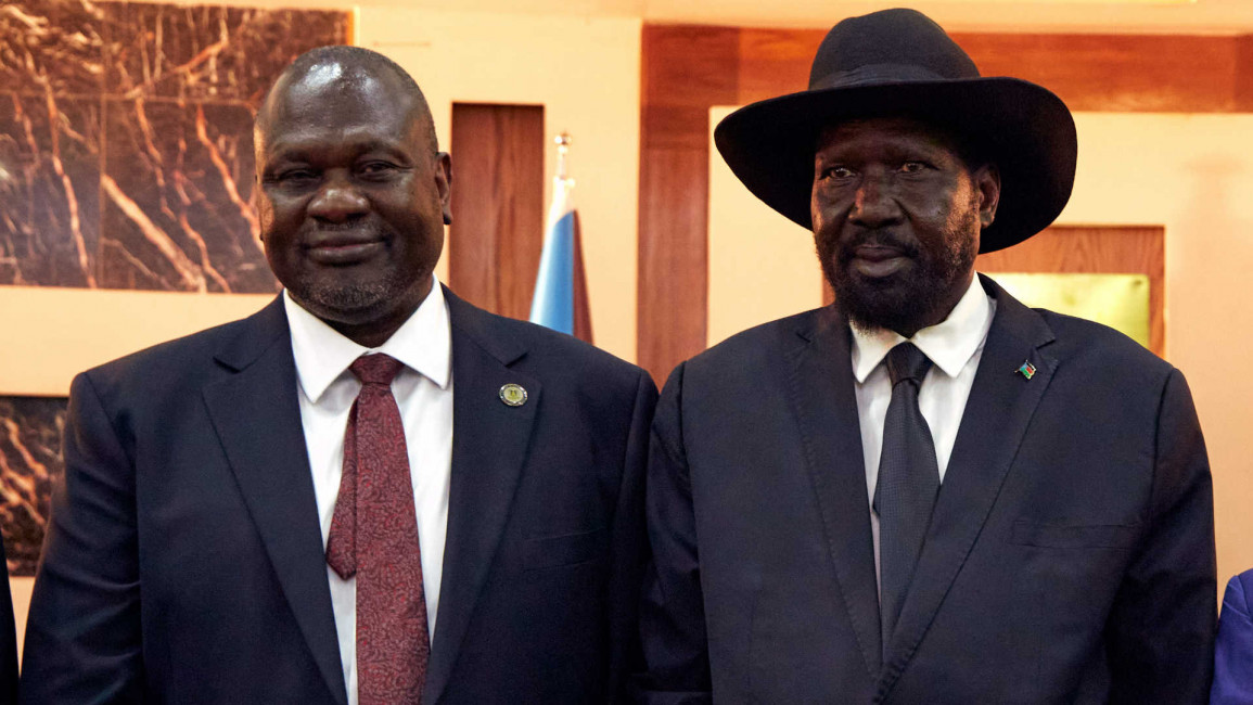 south sudan unity government machar kiir - afp