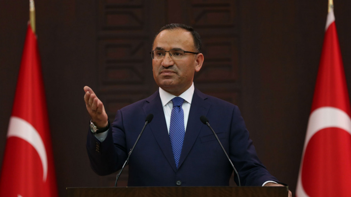 Turkey's Deputy Prime Minister Bekir Bozdag