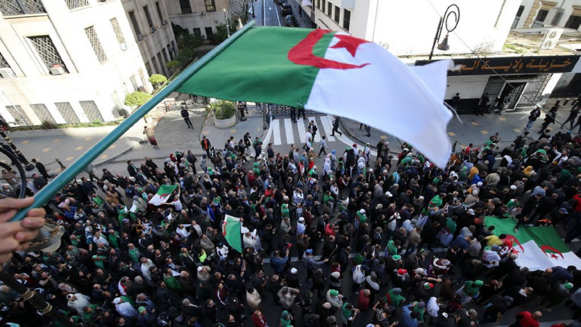  [GETTY]Anti-government demonstration in the Algerian capital in 2019