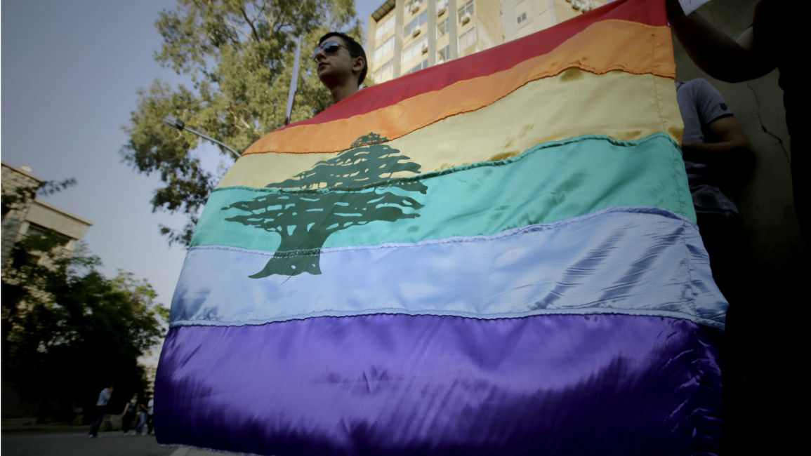 gay pride flag -- AFP