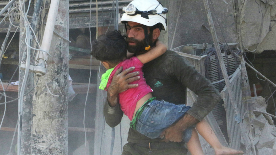 Syrian children bombing - Anadolu 
