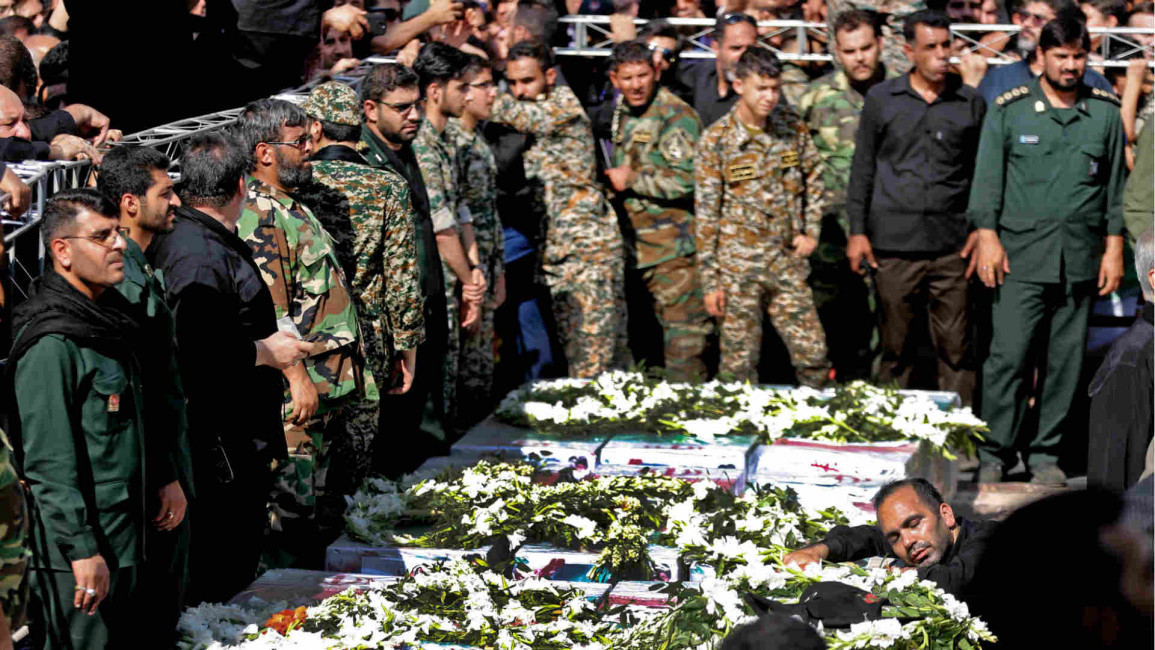 Public funeral for those killed in Ahvaz attack