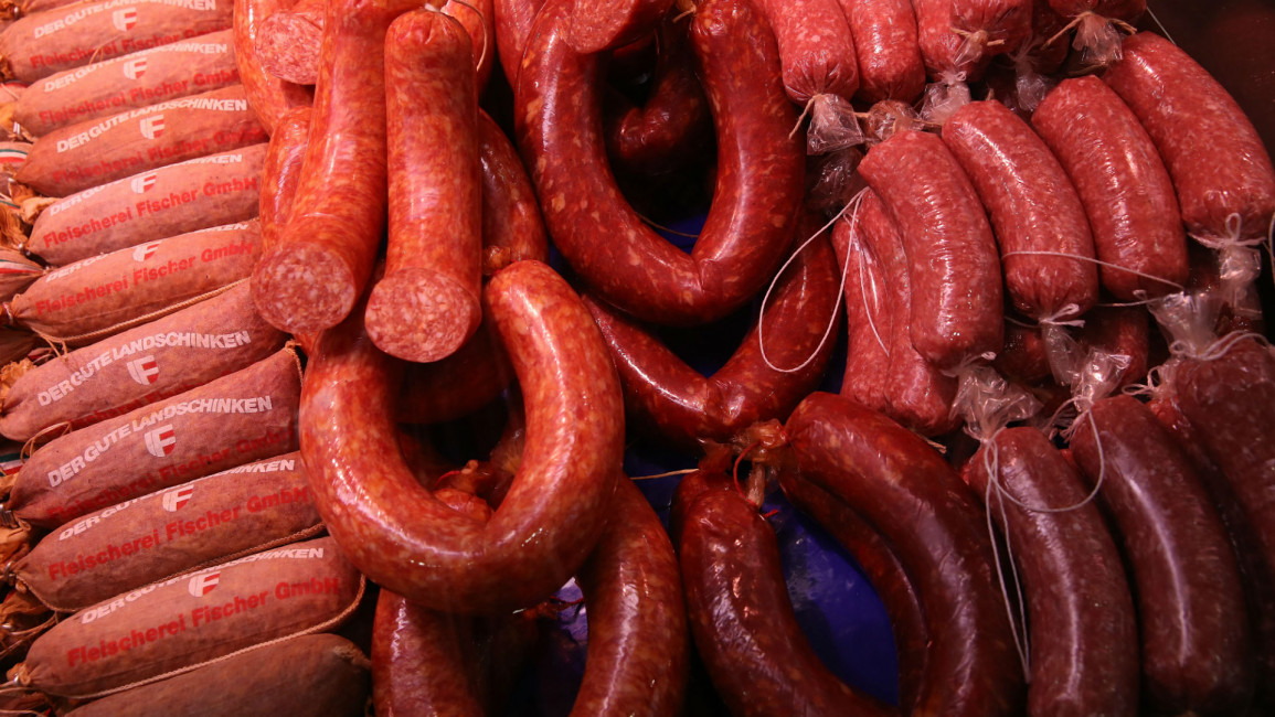 German sausages - AFP