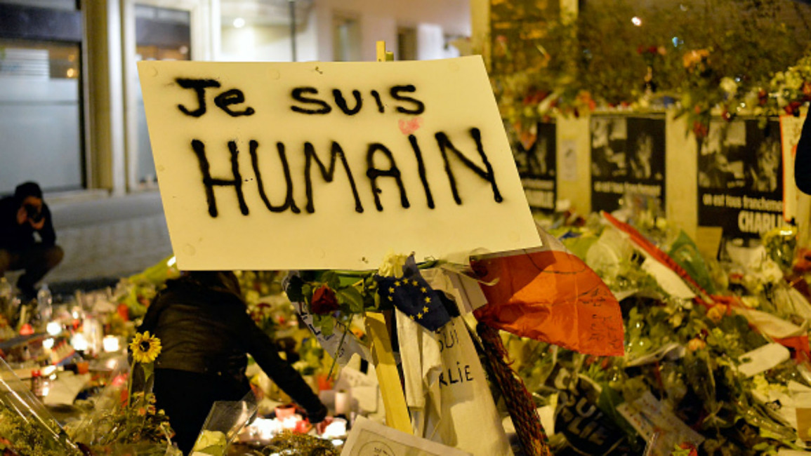 Charlie Hebdo Paris march