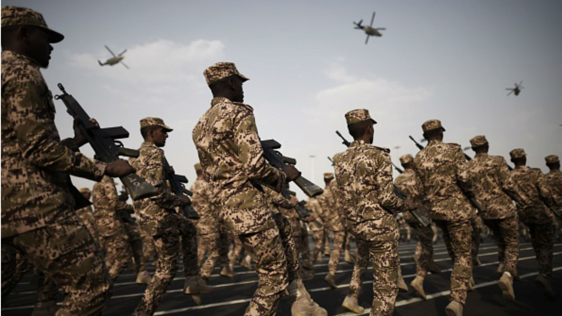 Soldiers, Saudi Arabia (AFP/Getty)