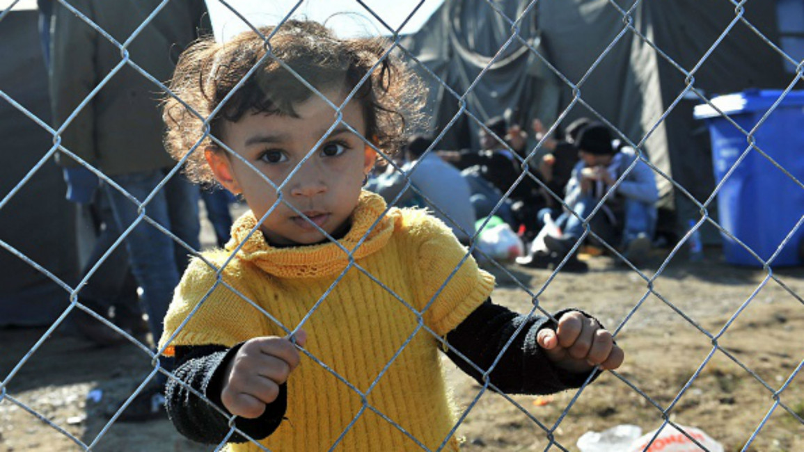 Child refugees - UK [AFP]