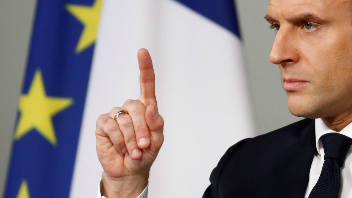 Emmanuel Macron -- AFP