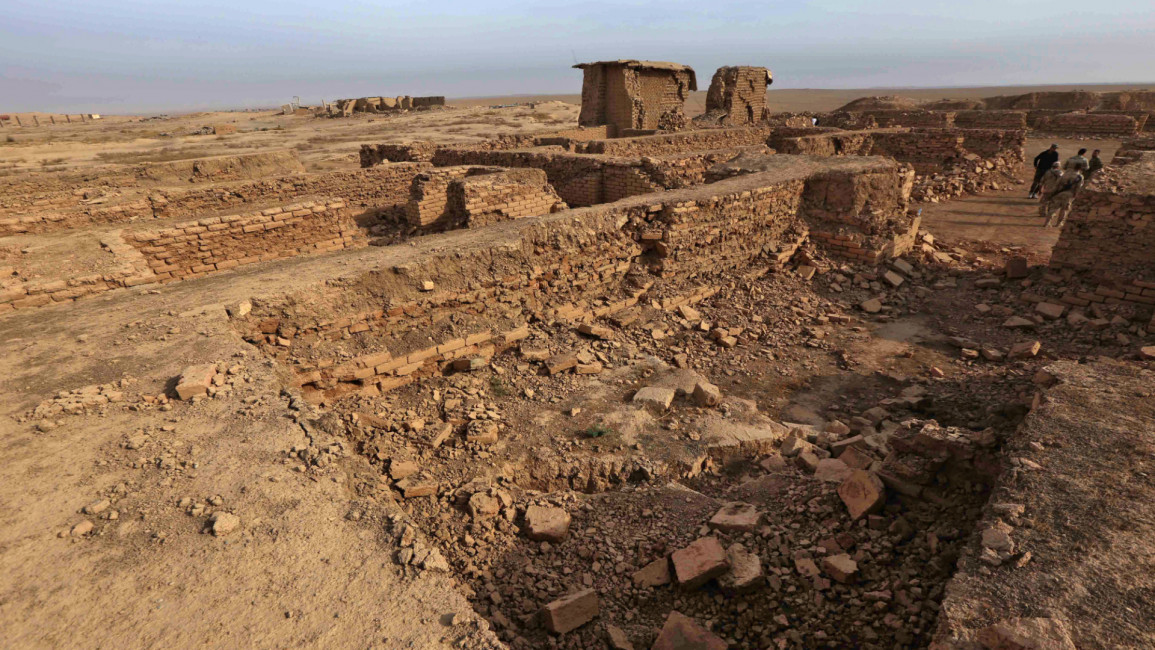 Nimrud destruction [Getty]