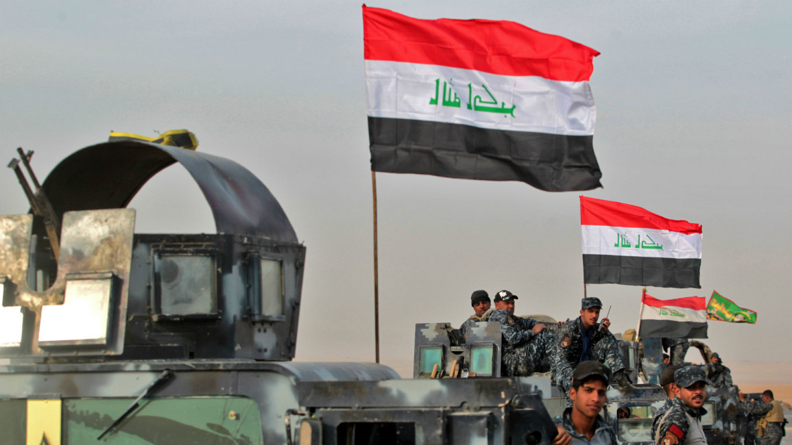 Iraqi army Mosul AFP
