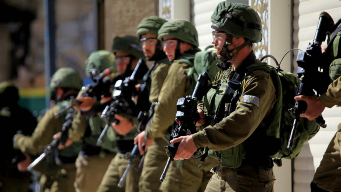  - Anadolu - Israeli forces Hebron