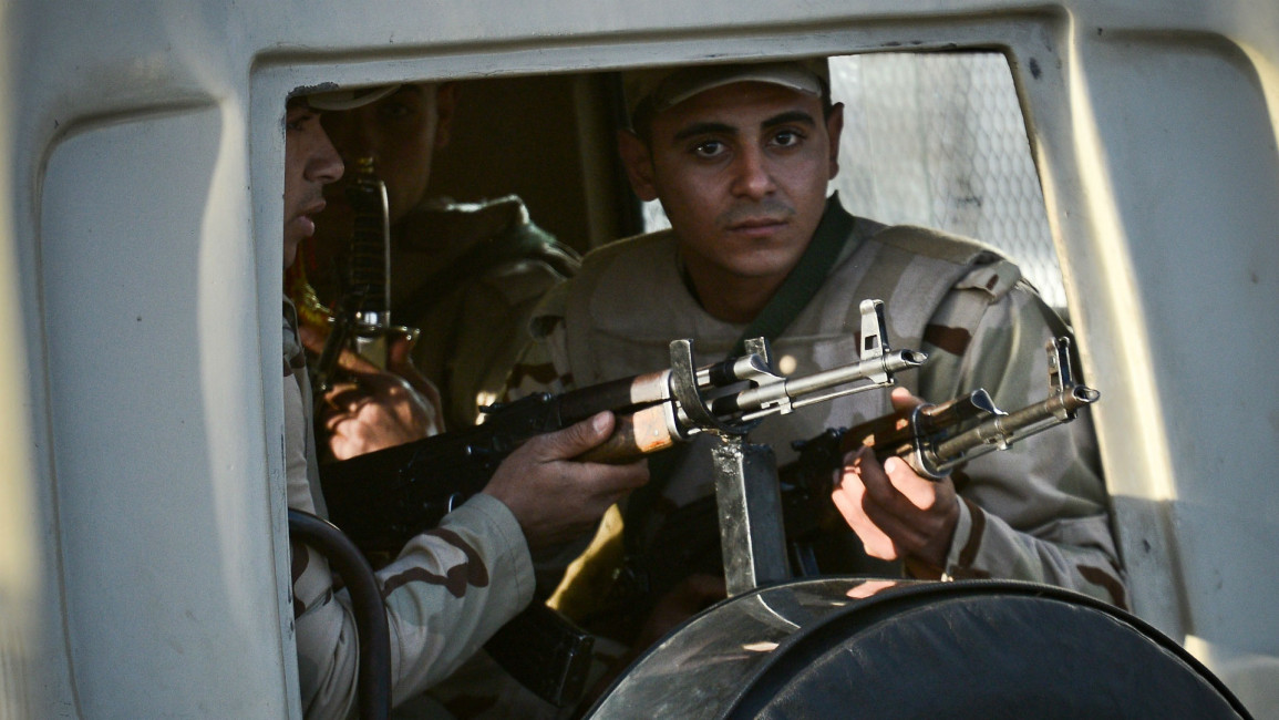 Sinai military [AFP]