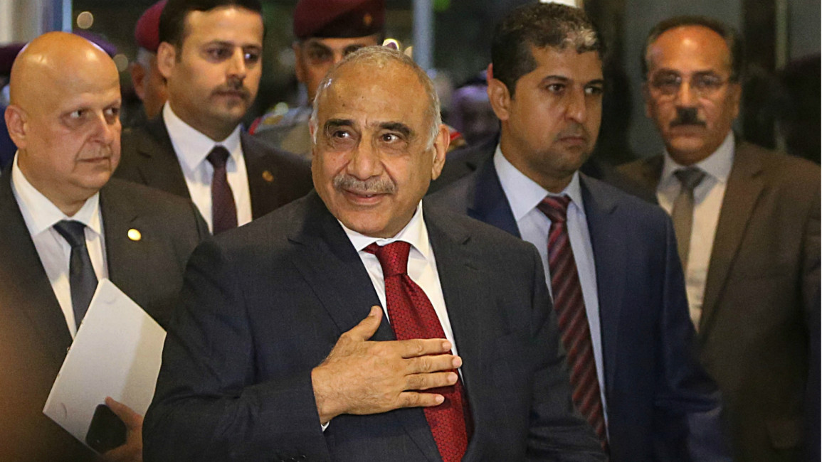 Iraq PM Adel Abdul-Mahdi [AP]