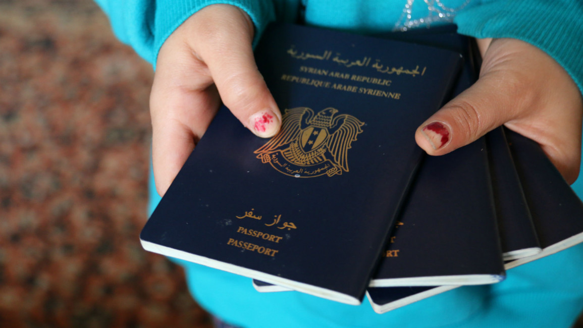 syria passport