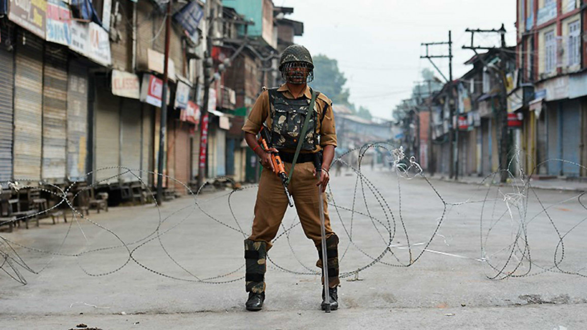 Indian paramilitary Kashmir - AFP