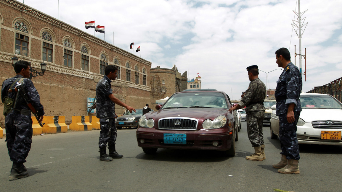 yemen army police checkpoints sanaa afp englishsite