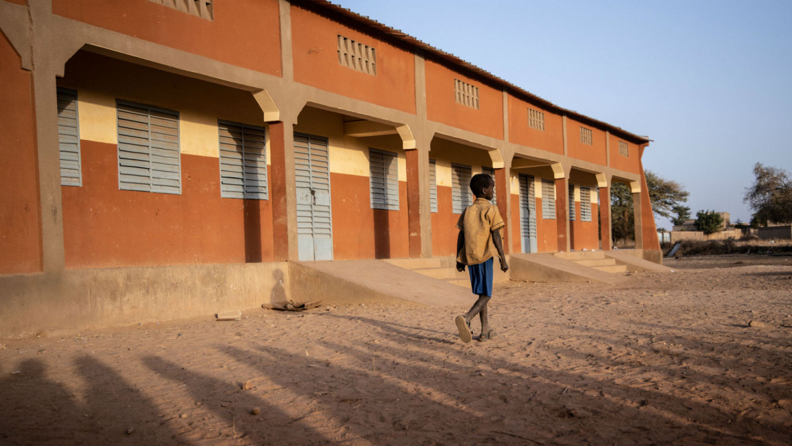 Burkina Faso schoolchild [Getty]