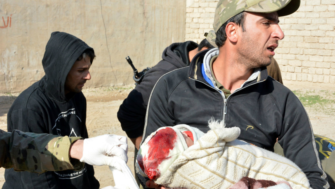 Mosul civilian casualties [Getty[
