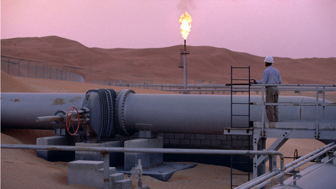 Saudi Aramco oil field -- Getty