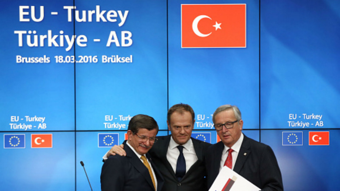 EU - Turkey deal [Getty]