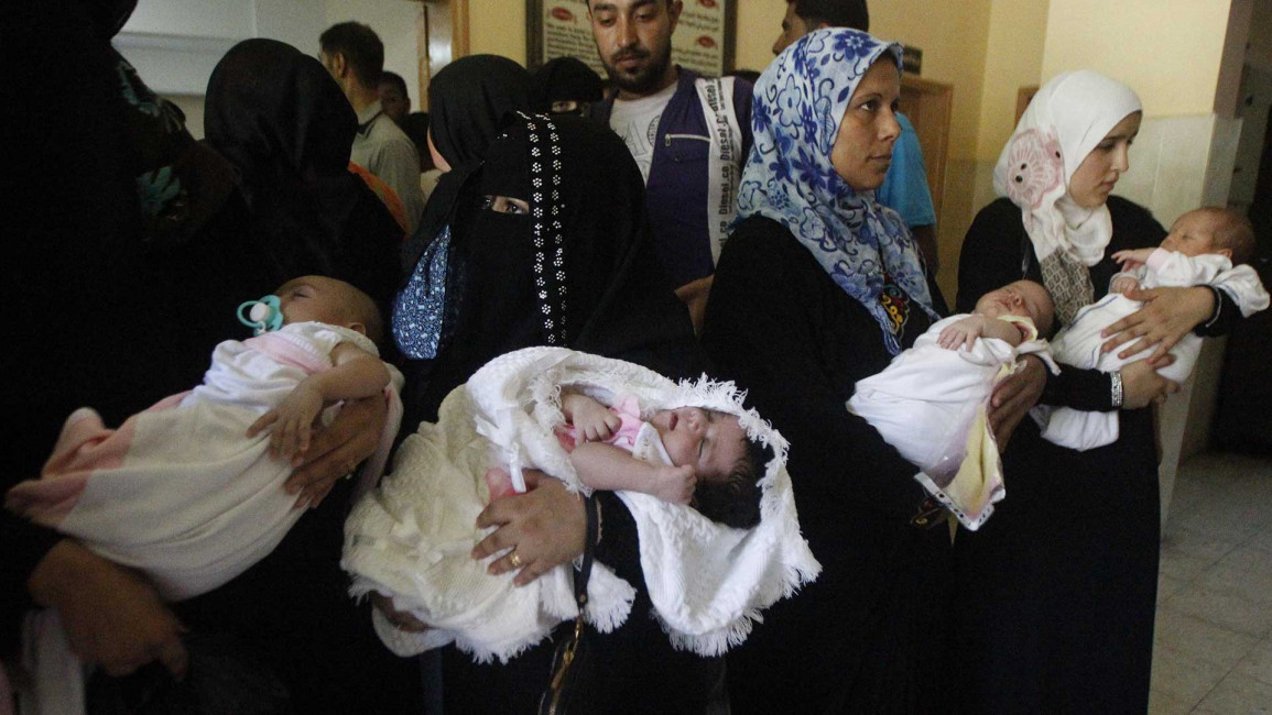 Gaza babies afp