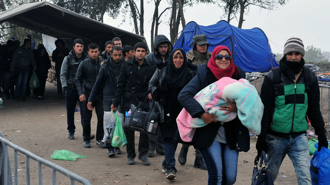 Refugees Balkans AFP