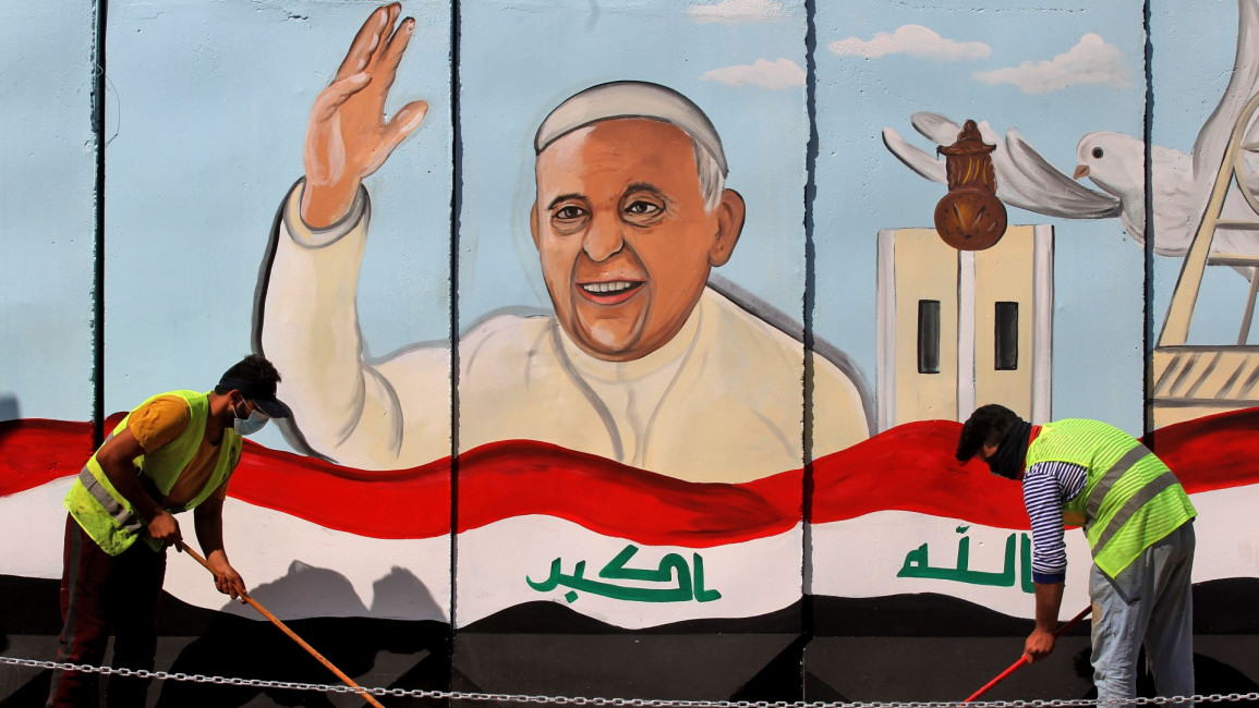 Iraq pope -- getty