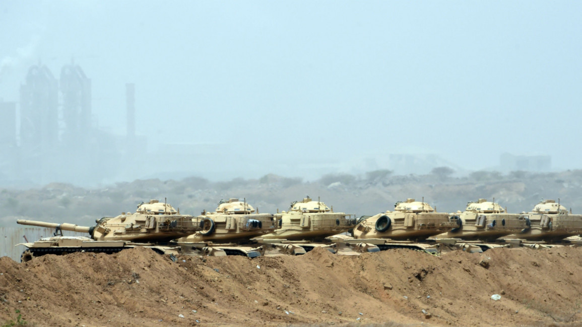 saudi arabia army yemen border afp