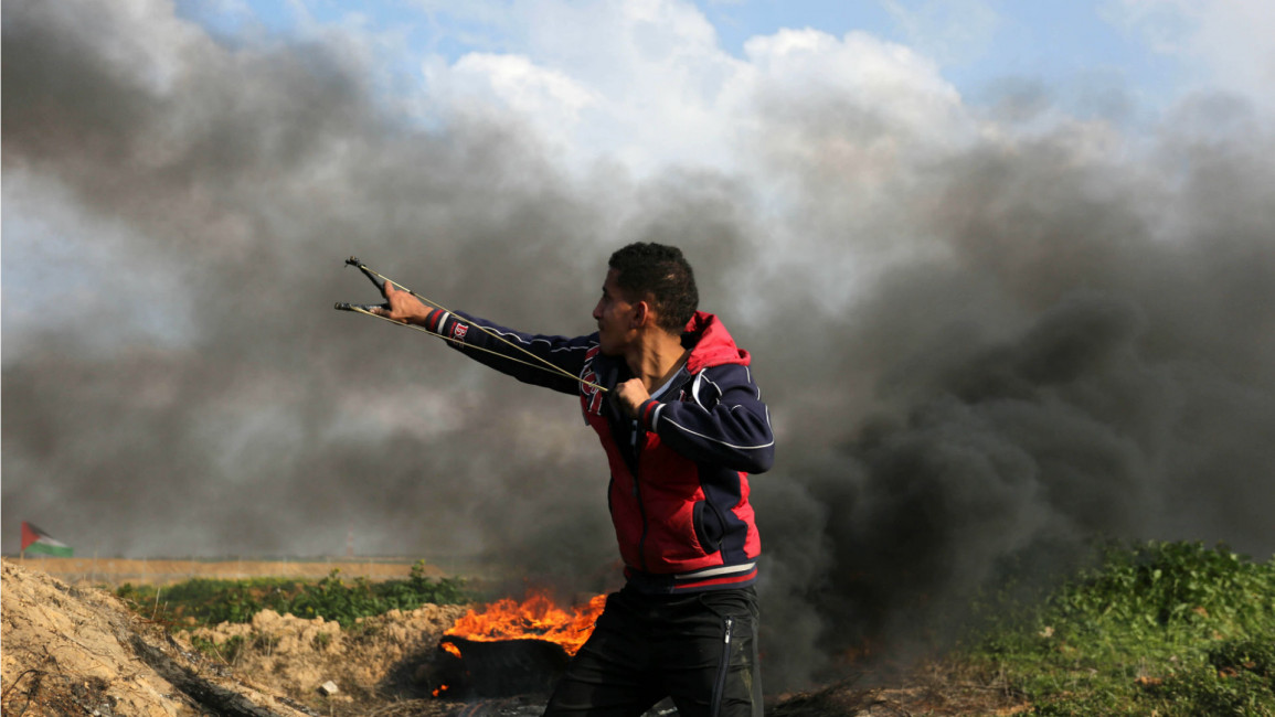 palestinian gaza israel clashes GETTY